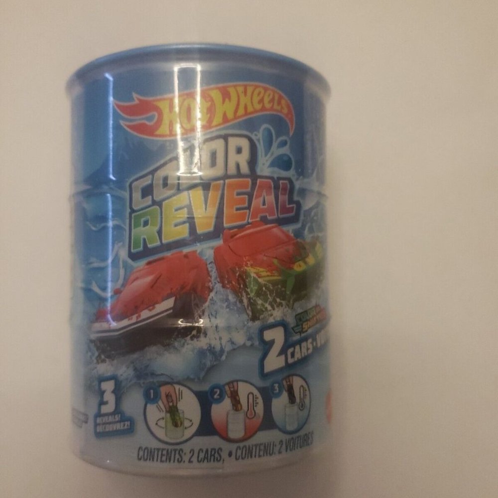 MATTEL HOT WHEELS GYP13 SURPRISE COLOR REVEAL SHIFTERS 2 CARS SEALED NEW